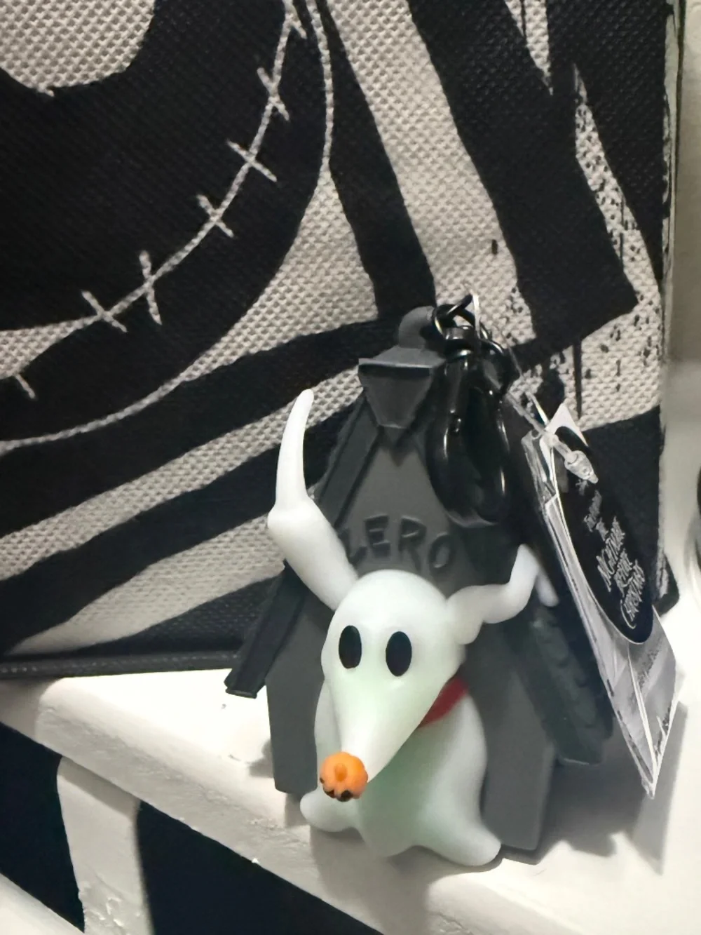 The nightmare before Christmas Zero sanitizer holder